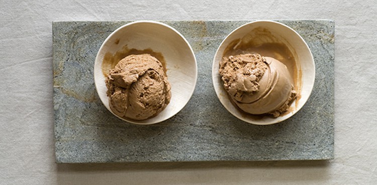 Toscanini's chocolate whey ice cream