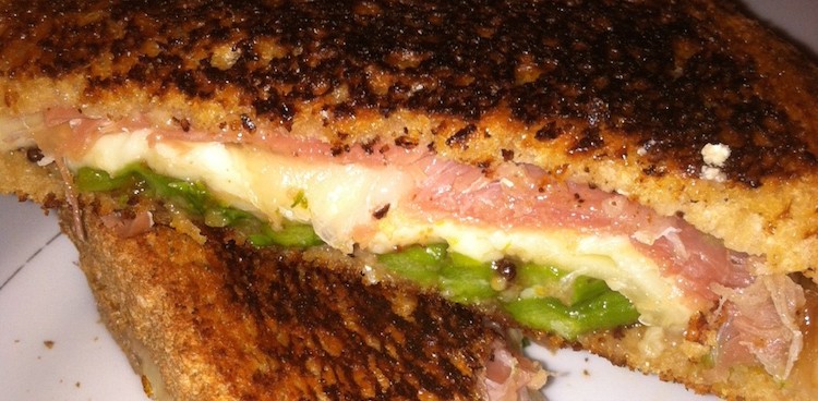 Spring at Stephanie's Grilled Cheese Sandwich