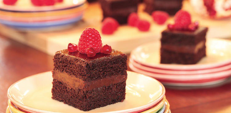 Chocolate Mascarpone Petits Fours