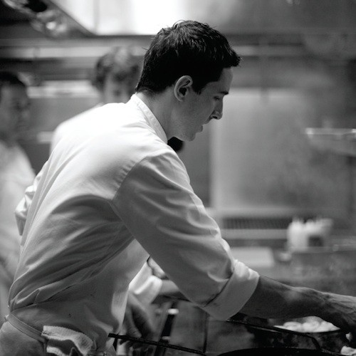 Chef Adam Cook of The Bard restaurant in Tennessee
