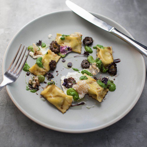 Photograph of ravioli by Emily B. Hall