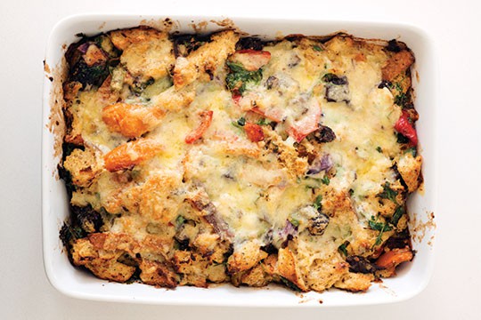 Beecher's Breakfast Strata