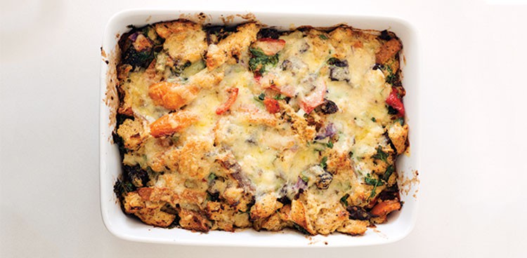 Beecher's Breakfast Strata
