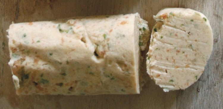 Homemade Salmon Scallion Butter