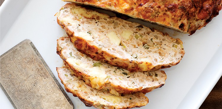 Beecher's Handmade Cheese's Turkey Meatloaf Studded with Cheese Curds