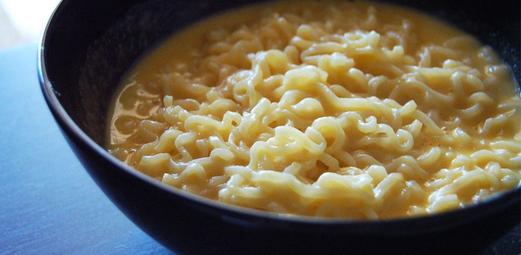 Ramen Mac and Cheese