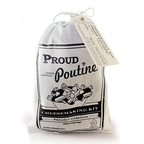 Canadian Proud Poutine cheesemaking kit
