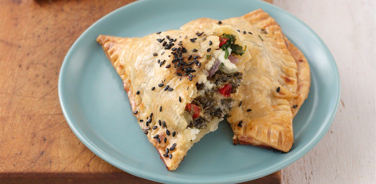 Herbed Feta and Cheddar Hand Pies