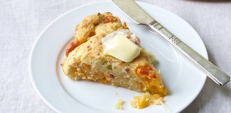 Cheddar Scallion Bacon Scones