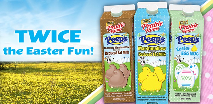 Peeps-flavored Milk