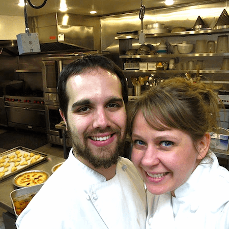 Chefs Katie and Richard Chudy