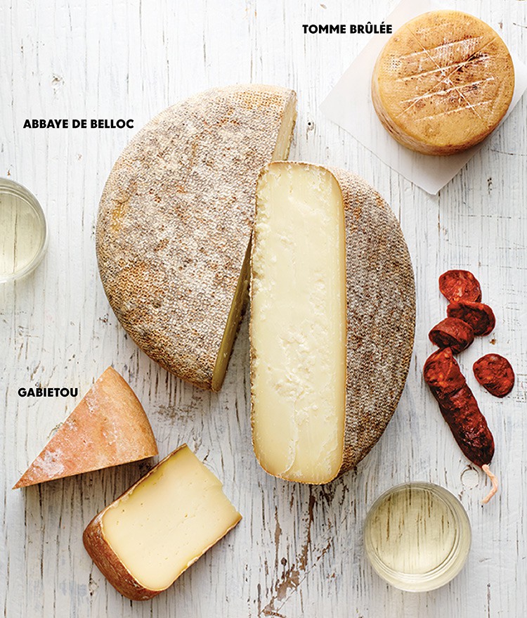 Tomme Brûlée, Abbaye de Belloc, and Gabietou