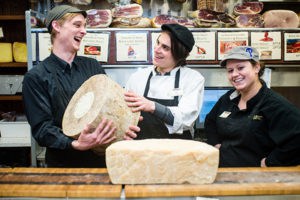 Mongers at Di Bruno Bros.' Italian Market outpost. Photo Credit: Dan MacNeill.