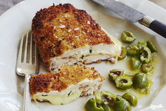 Prosciutto-and-Provolone-Stuffed Chicken