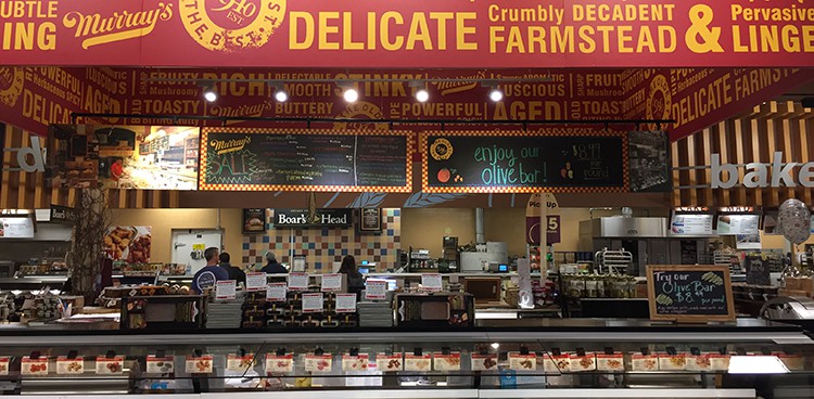 Murray's Cheese shop inside a Kroger store