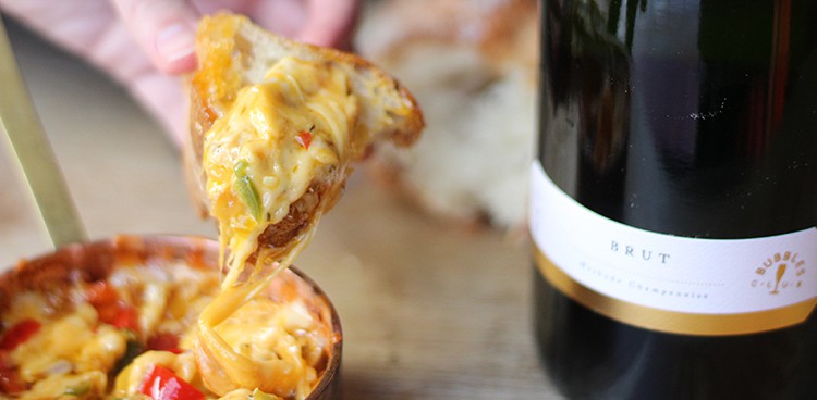 Peju Province Winery's Sparkling Cheese Fondue