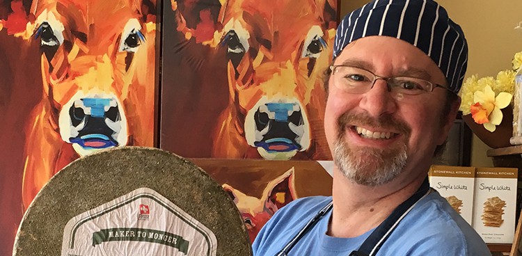 Jeffrey Mitchell of Culpeper Cheese Company in Culpeper, VA