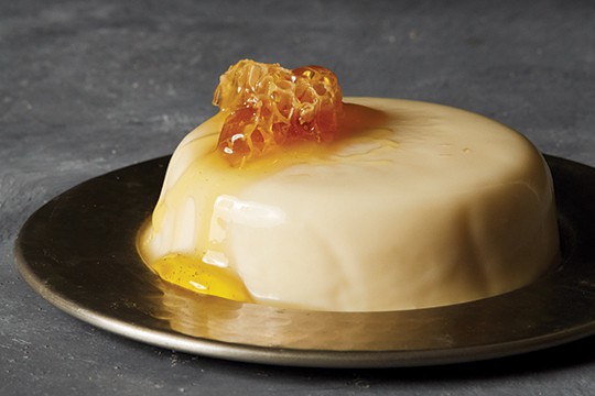 Robiola panna cotta