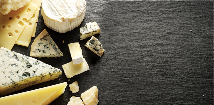 selection of cheese