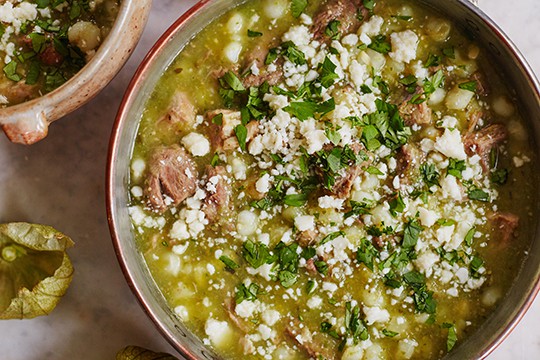 green pozole