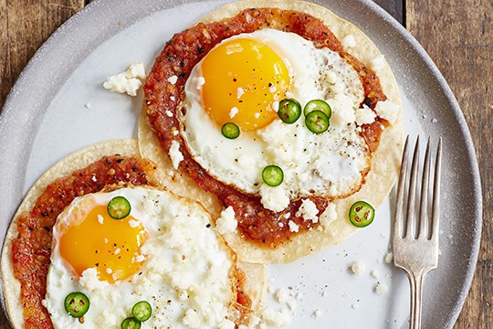 Huevos rancheros. Photographed by Lauren Volo