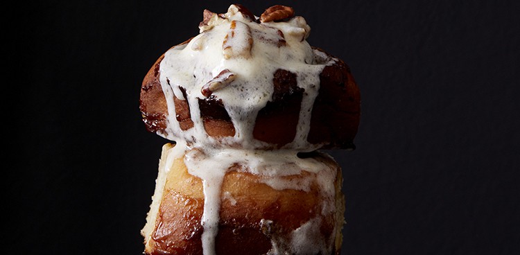 mascarpone-glazed sticky buns