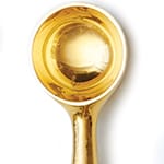 gold ice cream scoop