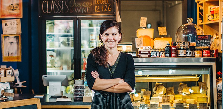 Rachel Klebaur of Orrman's Cheese Shop