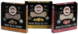 Les Trois Petits Cochons' organic pate and mousse
