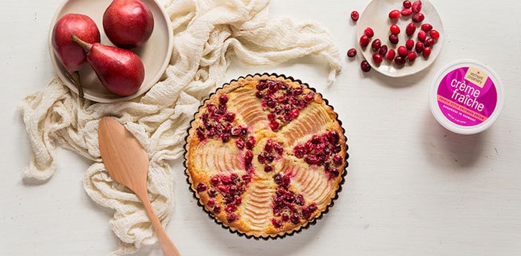 cranberry tart