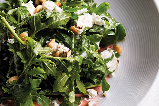arugula salad with feta
