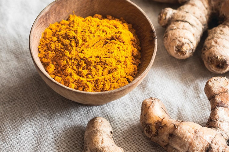 cheese and turmeric