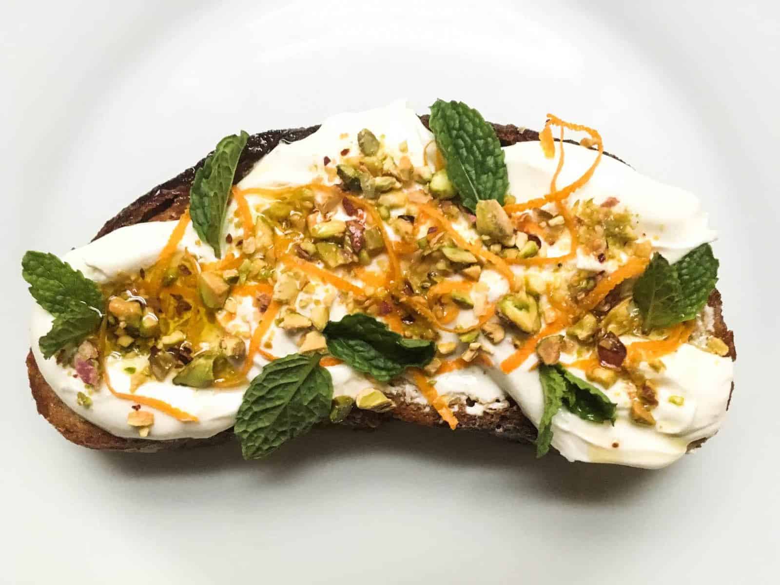 chevre tartine