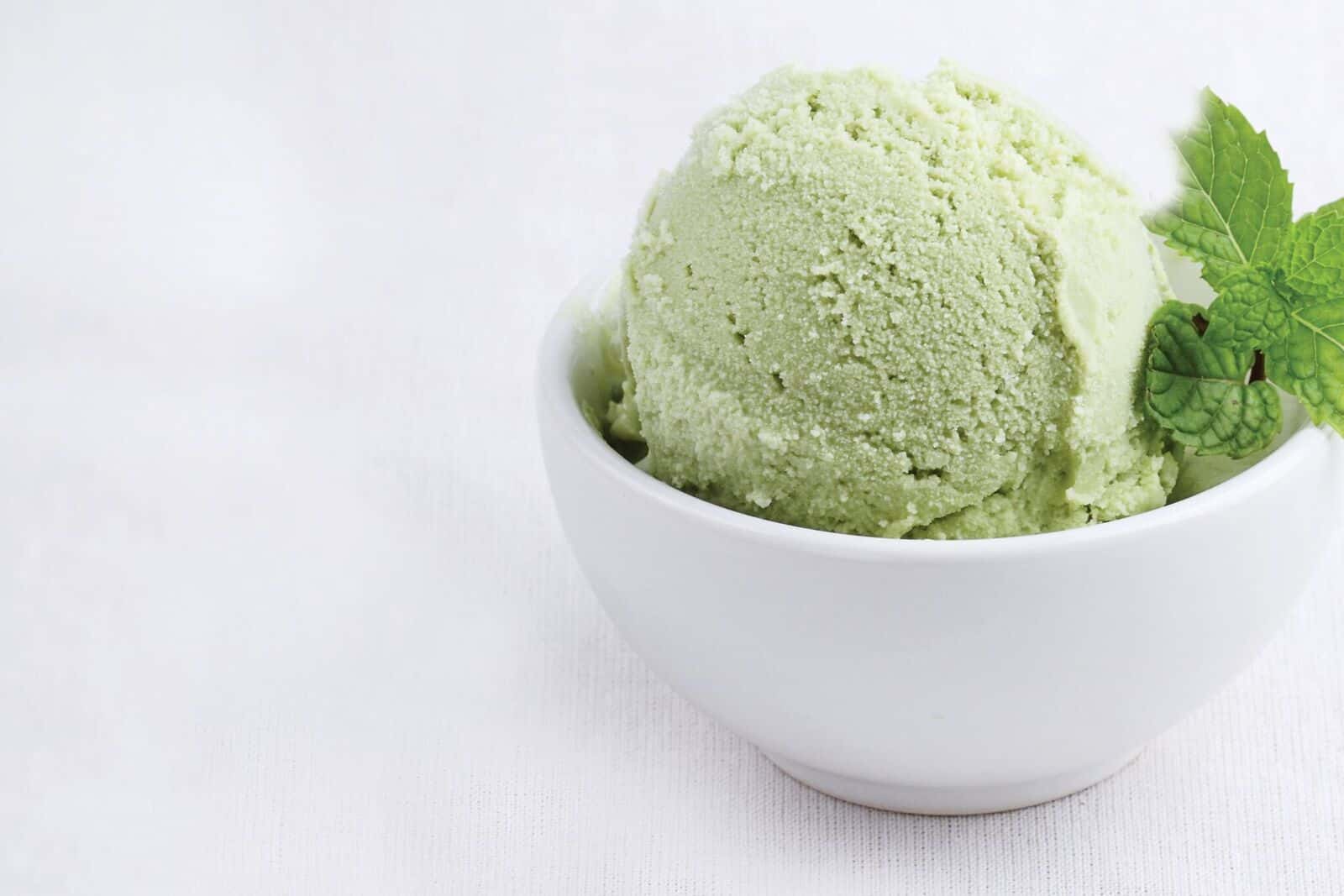 cheese and matcha