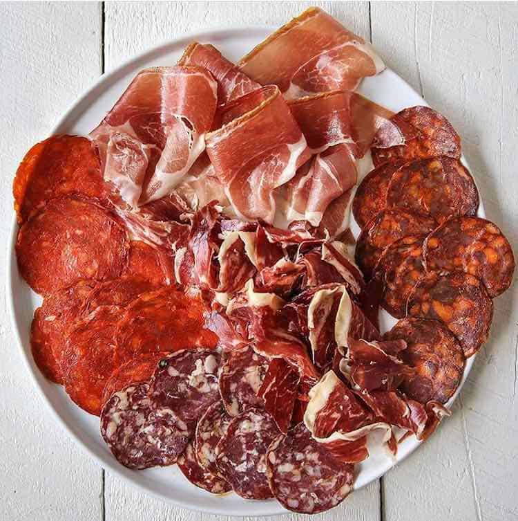 Meat plate by Ellen Mary Cronin