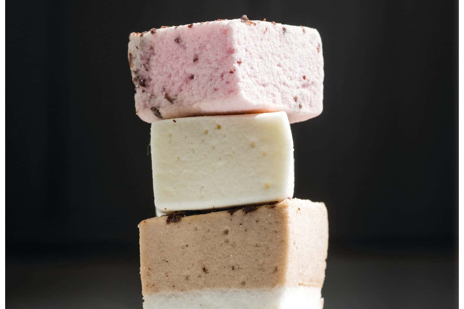 stack of marshmallows