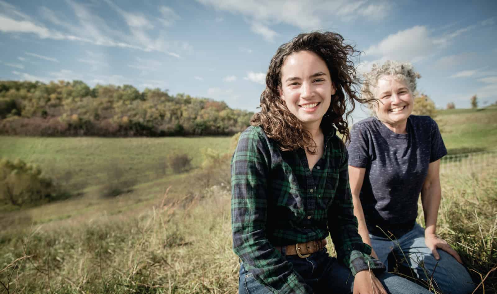 eliza spertus and sarah hoffmann of green dirt farm