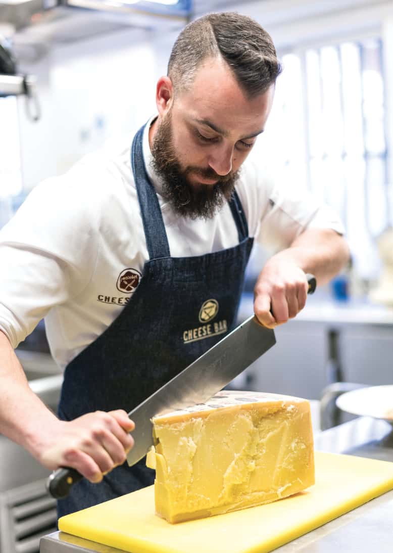 Paco Pajares of Poncelet Cheese Bar in Madrid