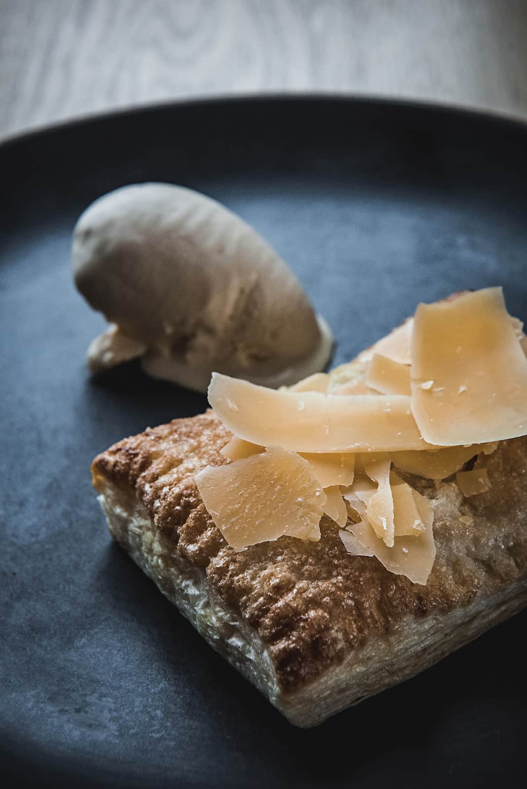 Apple Poptarts with Caramel Ice Cream