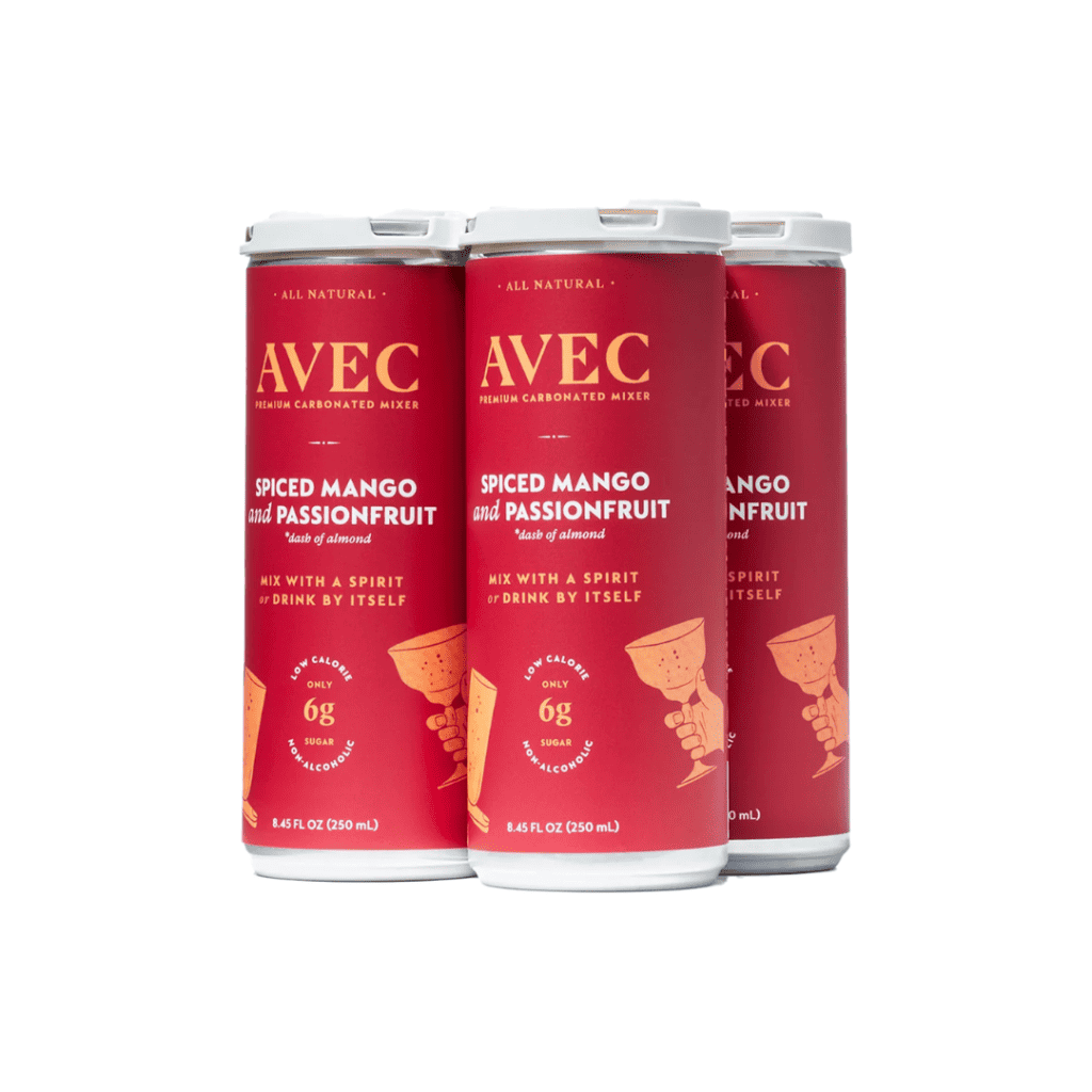Spiced Mango and Passionfruit Carbonated Mixer